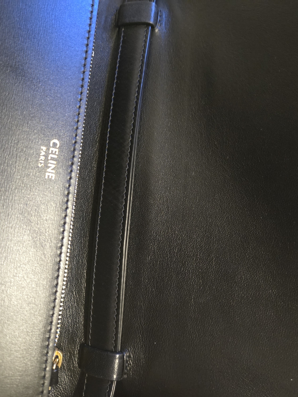 Celine Classic Box Bag In Black Size Medium - Picture 5 of 10